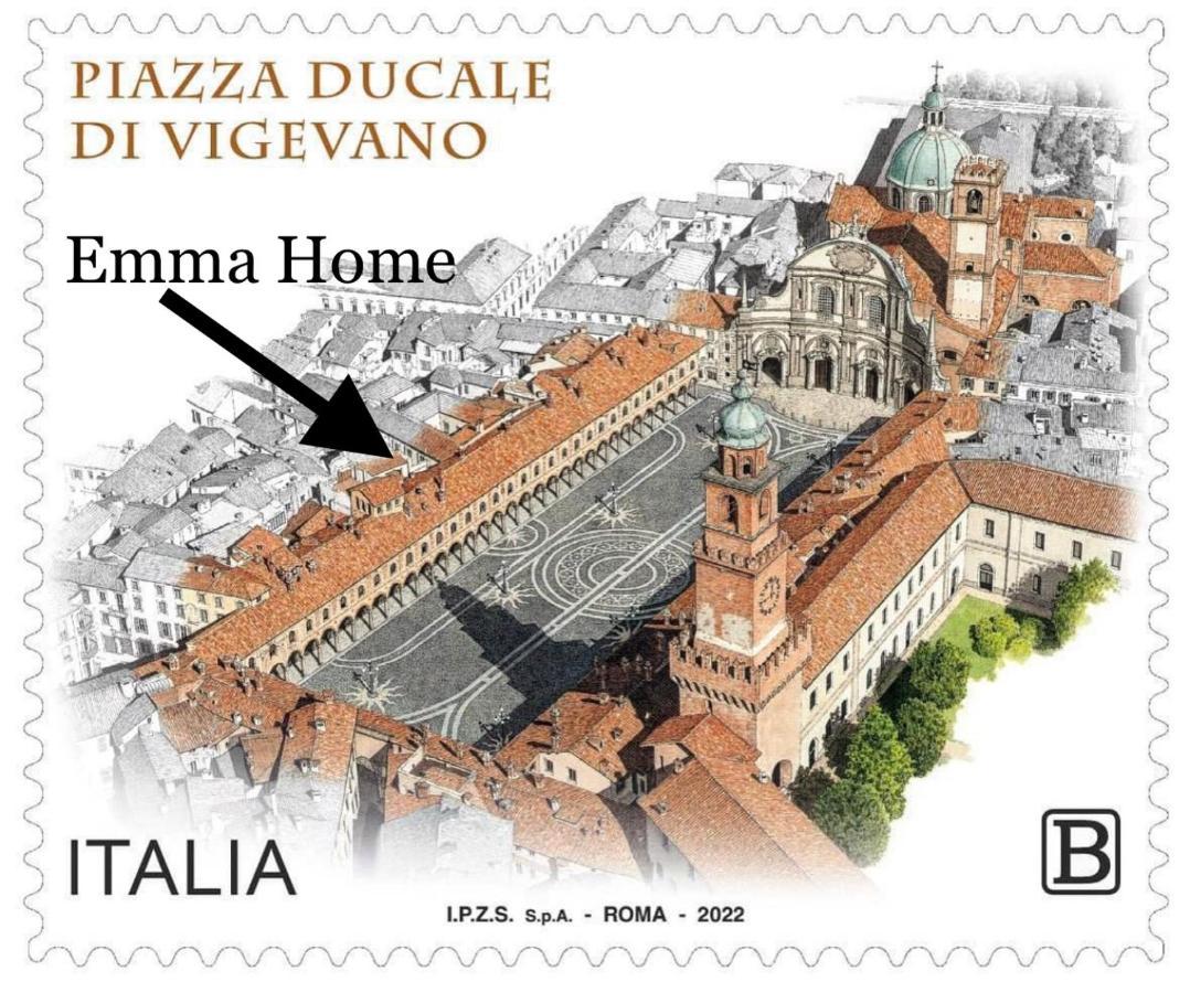 Emma Home adiacente alla Piazza Ducale Vigevano Esterno foto